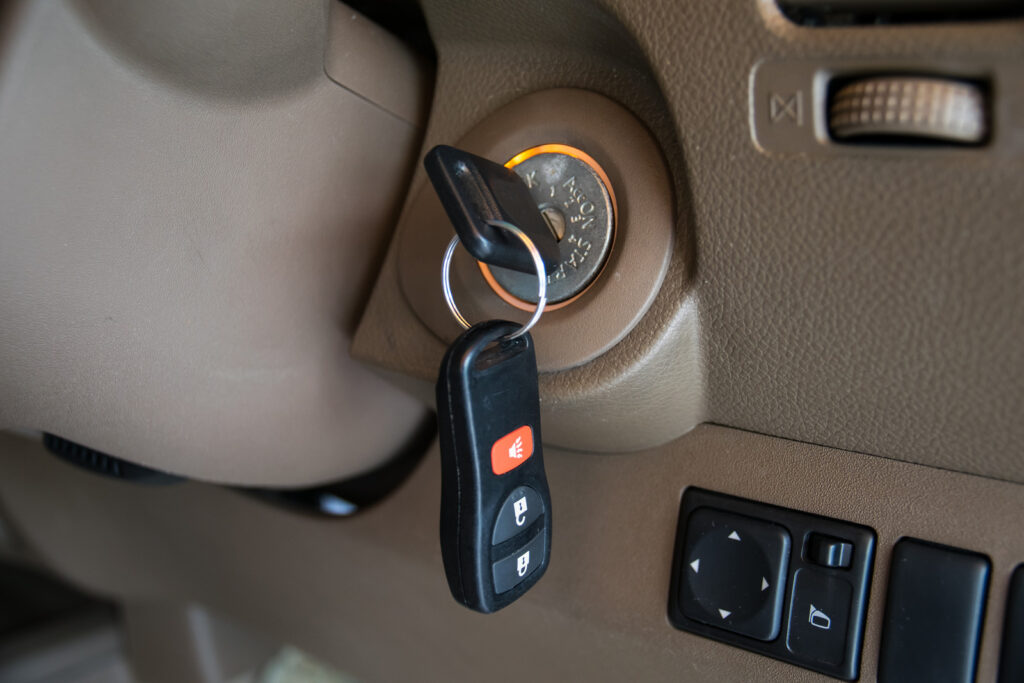 Affordable Car Keys van parked in West Salem, NC ready for locksmith services