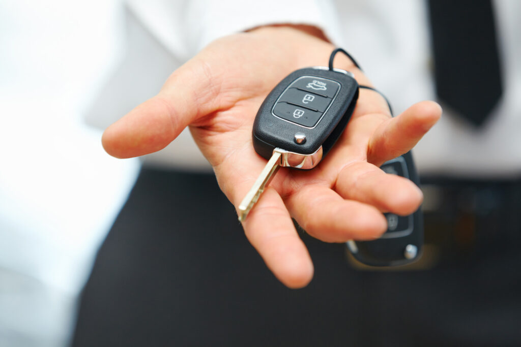 Affordable Car Keys Ardmore Car Locksmith skillfully crafting a new car key.