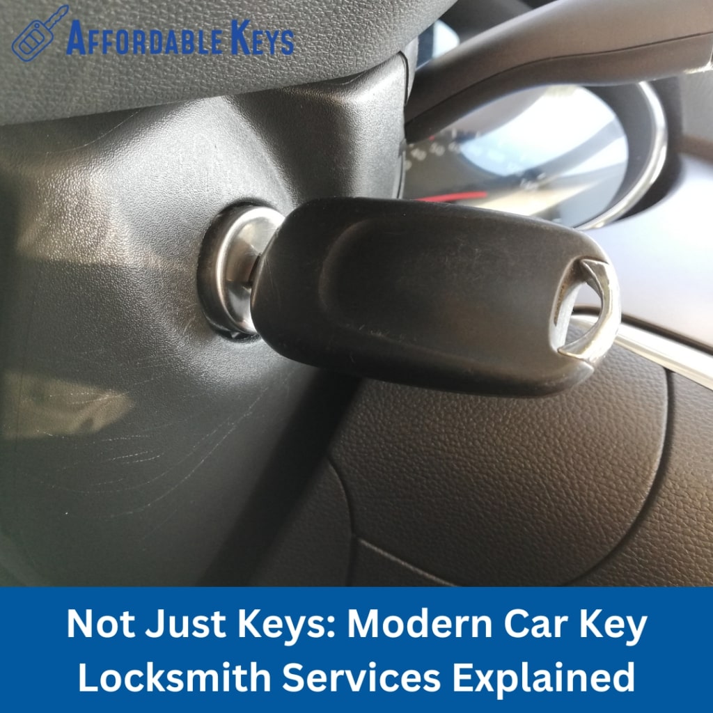 Not Just Keys: Modern Car Key Locksmith Services Explained