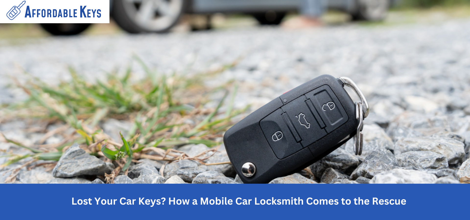 Affordable Car Keys providing mobile car locksmith assistance for lost keys.